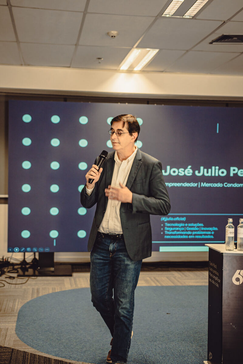 Palestra no Núcleo 6P, encontro de síndicos